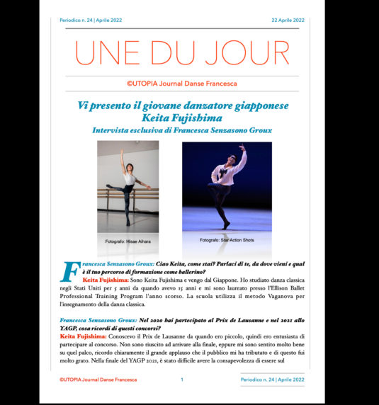 ©Utopia Journal Danse Francesca versione italiana