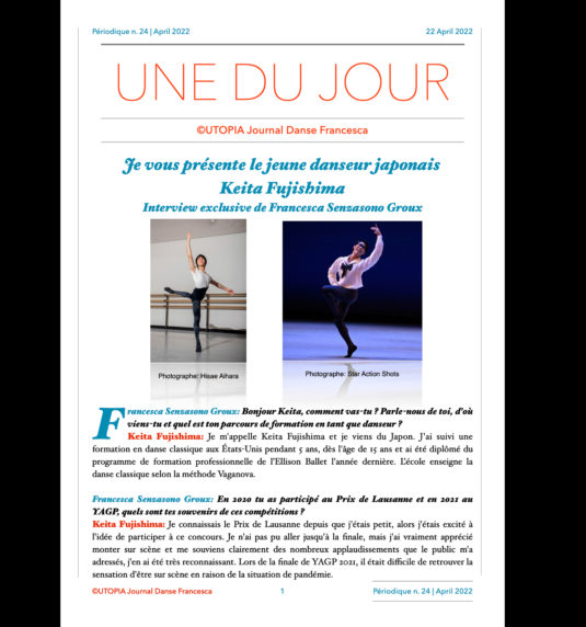 ©Utopia Journal Danse Francesca version française
