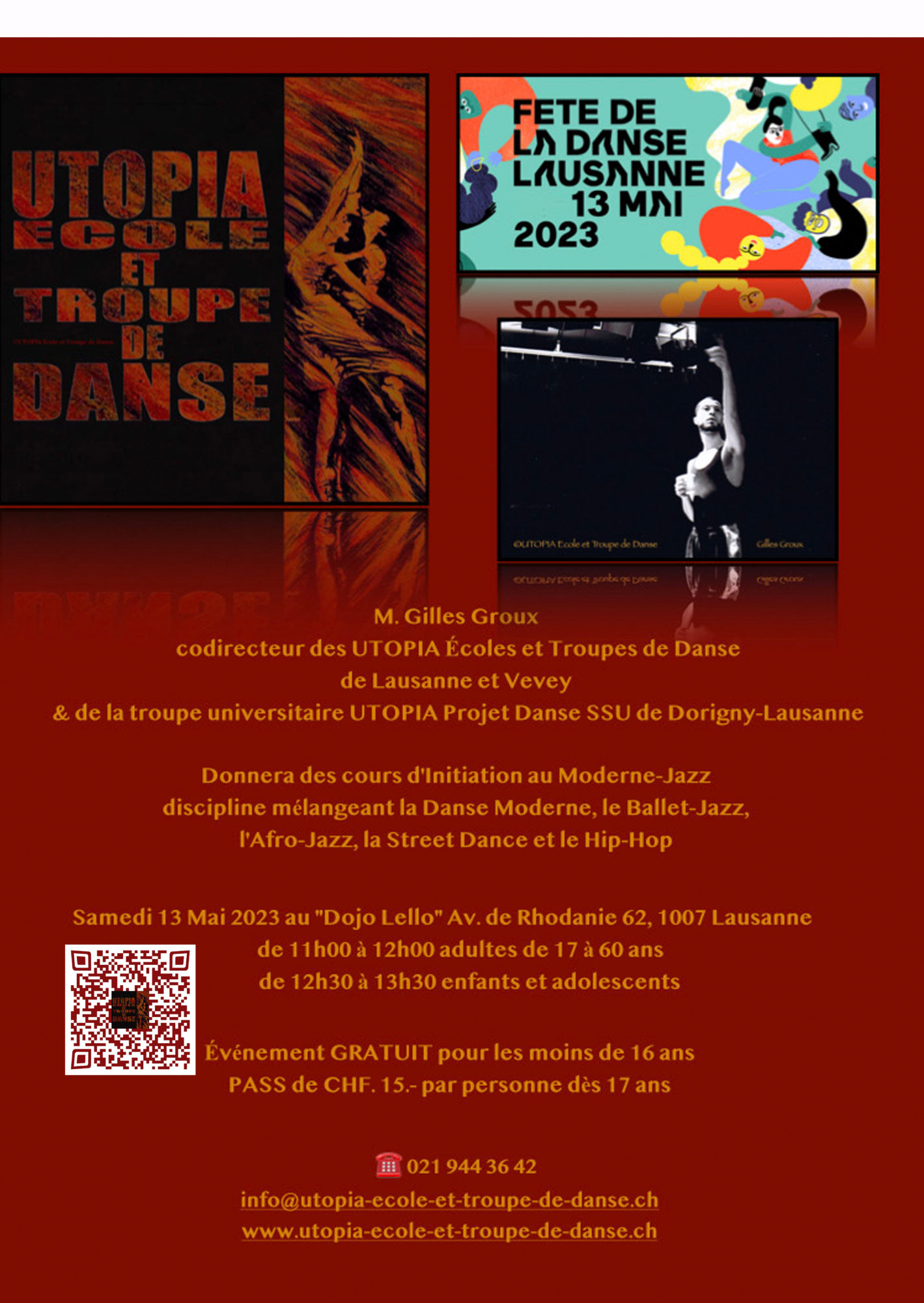Fête de la danse Lausanne 13 mai 2023 ...