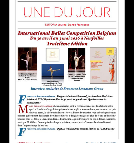 ©Utopia Journal Danse Francesca version française