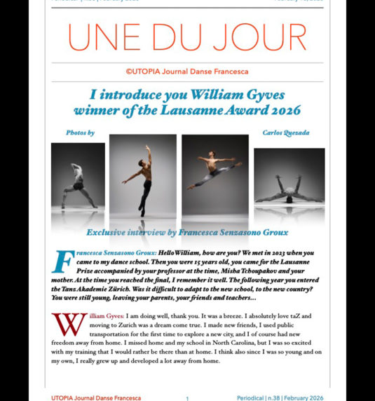 ©Utopia Journal Danse Francesca English version