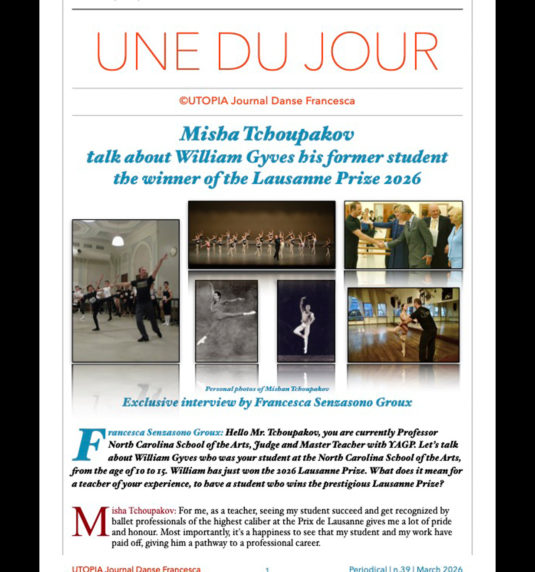 ©Utopia Journal Danse Francesca English version