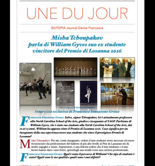 ©Utopia Journal Danse Francesca versione italiana