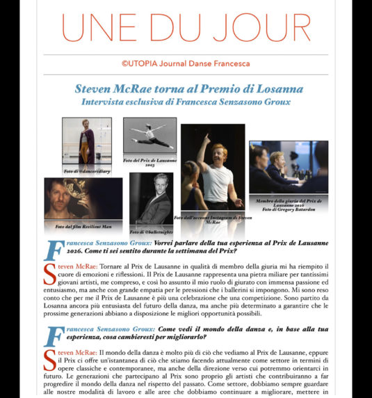 ©Utopia Journal Danse Francesca versione italiana