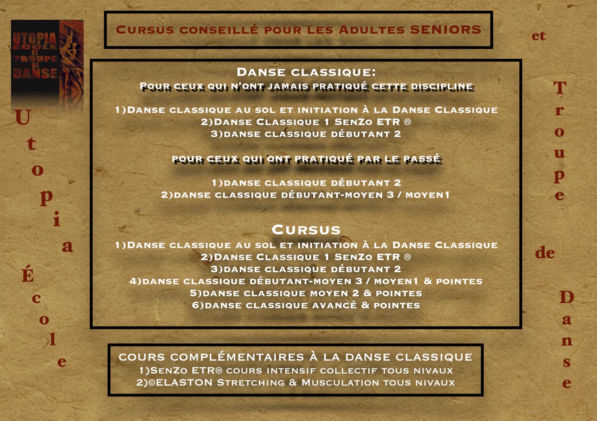 Cursus Adultes Danse Classique Seniors