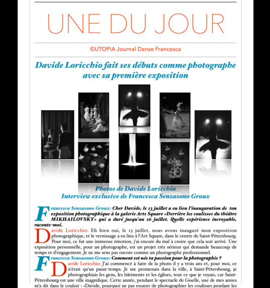 ©Utopia Journal Danse Francesca version française